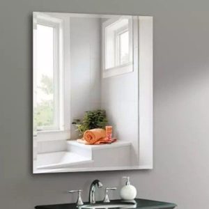 Gương điện Luxury trắng Ngang 60*80 GĐ 51 (Bộ)