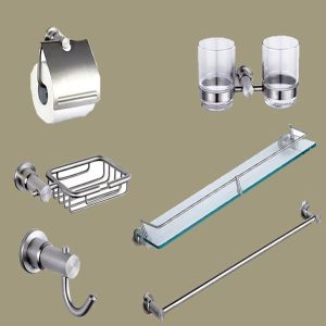 Bộ phụ kiện gương Pysamy đỏ đen (Bộ)