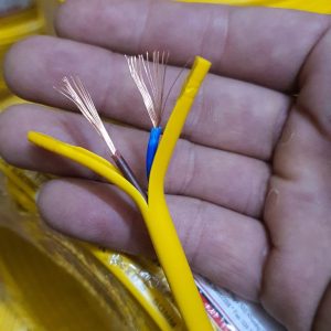 Dây sup điện Cadisun 2*0.5 ghi (Cuộn)