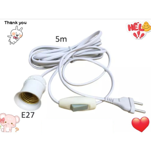 Đui treo đèn dây liền phích 2.5m Nival DP25 (Cái)