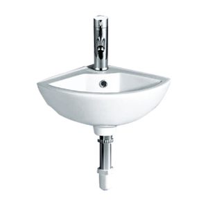 Chậu góc + chân inox LTC 02 (Cái)