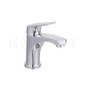 Vòi chậu rửa mặt NL TQ home 1 lỗ LVB 20 (Thân + dây cấp)