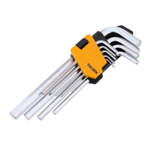Bộ lục giác ngắn TOLSEN 20048 Size : 1,5 / 2 / 2,5 / 3/4/5/6/8/8 mm (Cái)
