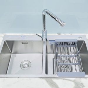 Chậu rửa bát 2 hố 82*45 MỜ 02 (Cái)