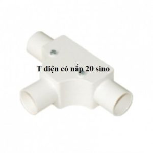 Cút chữ T 20 Sino có nắp