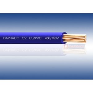 Dây cáp CV daphaco - 600V - 0,6/1kV DÂY CÁP ĐƠN 7 SỢI, RUỘT ĐỒNG CÁCH ĐIỆN PVC