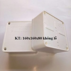 Hộp Nối Dây 160x160x80 không lỗ Sino