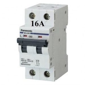 Mcb 2 tép 16a panasonic