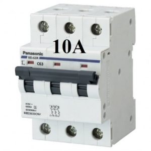MCB 3P 10a Panasonic