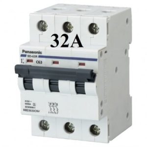 MCB 3P 32a Panasonic