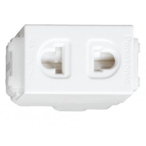 Ổ cắm đơn wide có màn che Panasonic